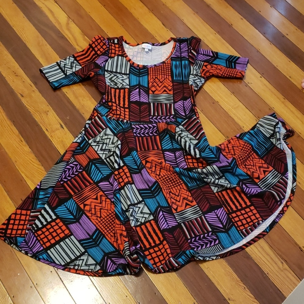 Lularoe Dress multi color and patterns size 2xl